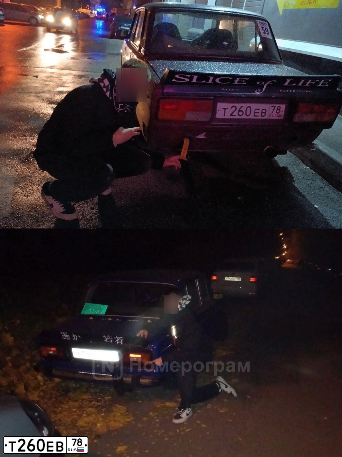Фото автомобиля LADA 2107, 2001 — госномер Т260ЕВ78. Цвет: ТЕМНО-БОРДОВЫЙ