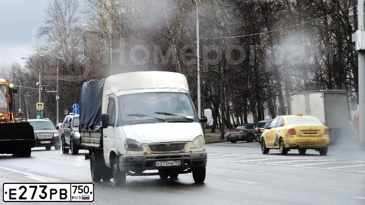 Фото автомобиля GAZ 3302 EL, 2008 — госномер Е273РВ750. Цвет: Белый