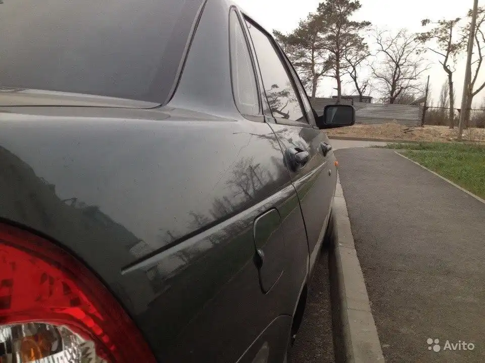 Фото автомобиля LADA 217030 LADA PRIORA, 2008 — госномер О384МВ134. Цвет: СЕРО-СИНЕ ЗЕЛЕНЫЙ