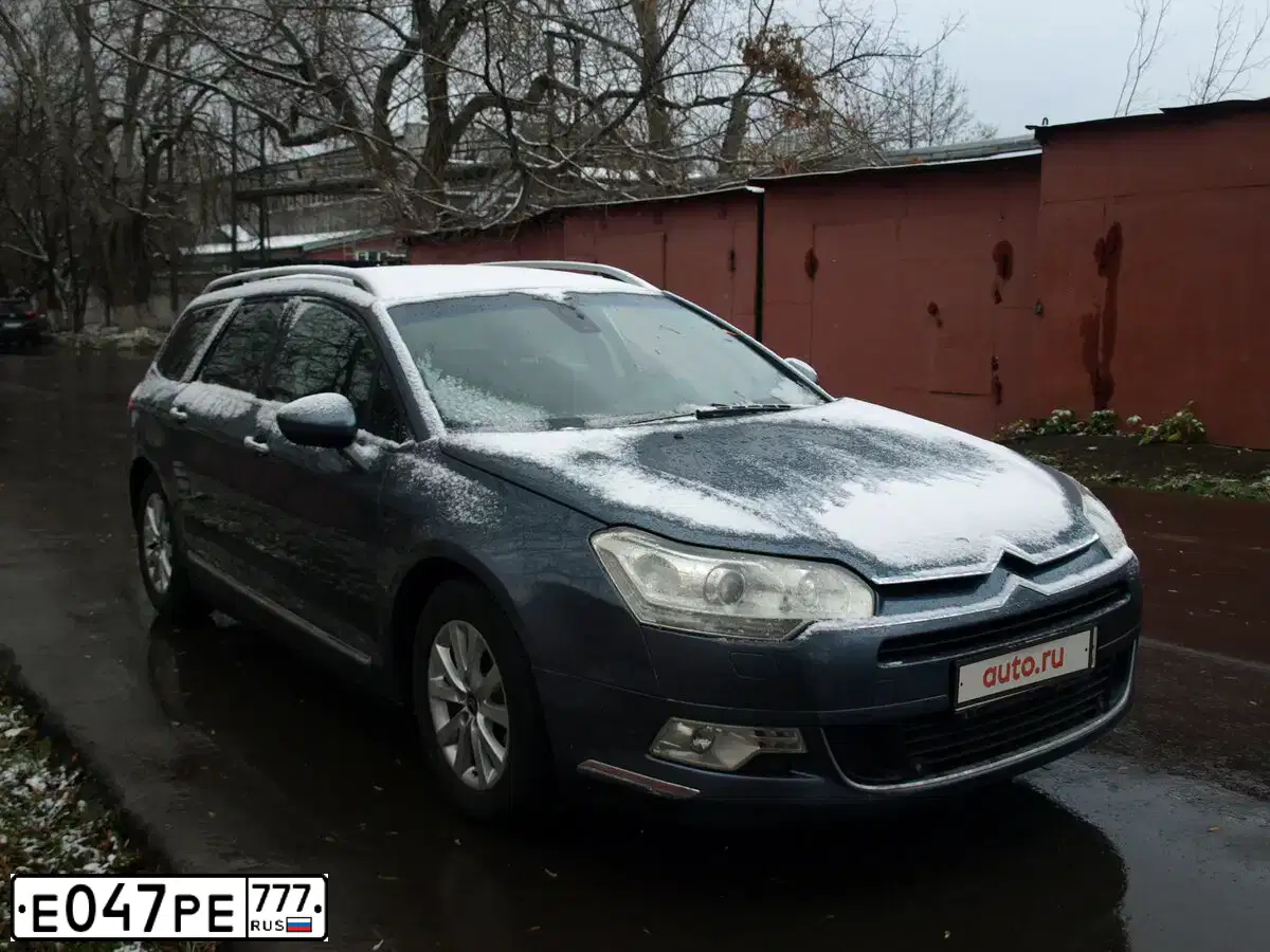 Фото автомобиля CITROEN C5, 2011 — госномер М591УЕ13. Цвет: СЕРЫЙ