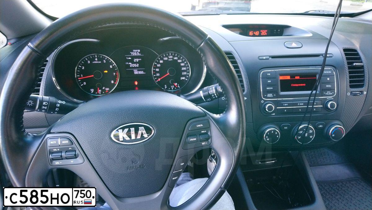 Фото автомобиля KIA CERATO, 2013 — госномер С585НО750. Цвет: Серый
