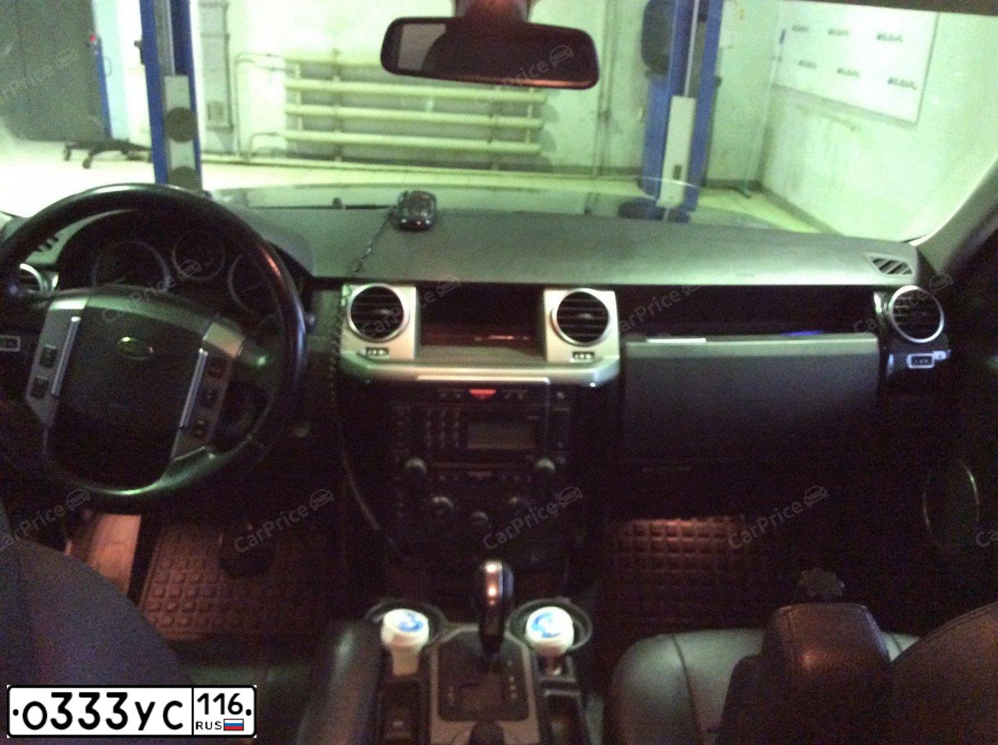 Фото автомобиля LANDROVER DISCOVERY, 2008 — госномер Е731ОТ716. Цвет: ЧЕРНЫЙ