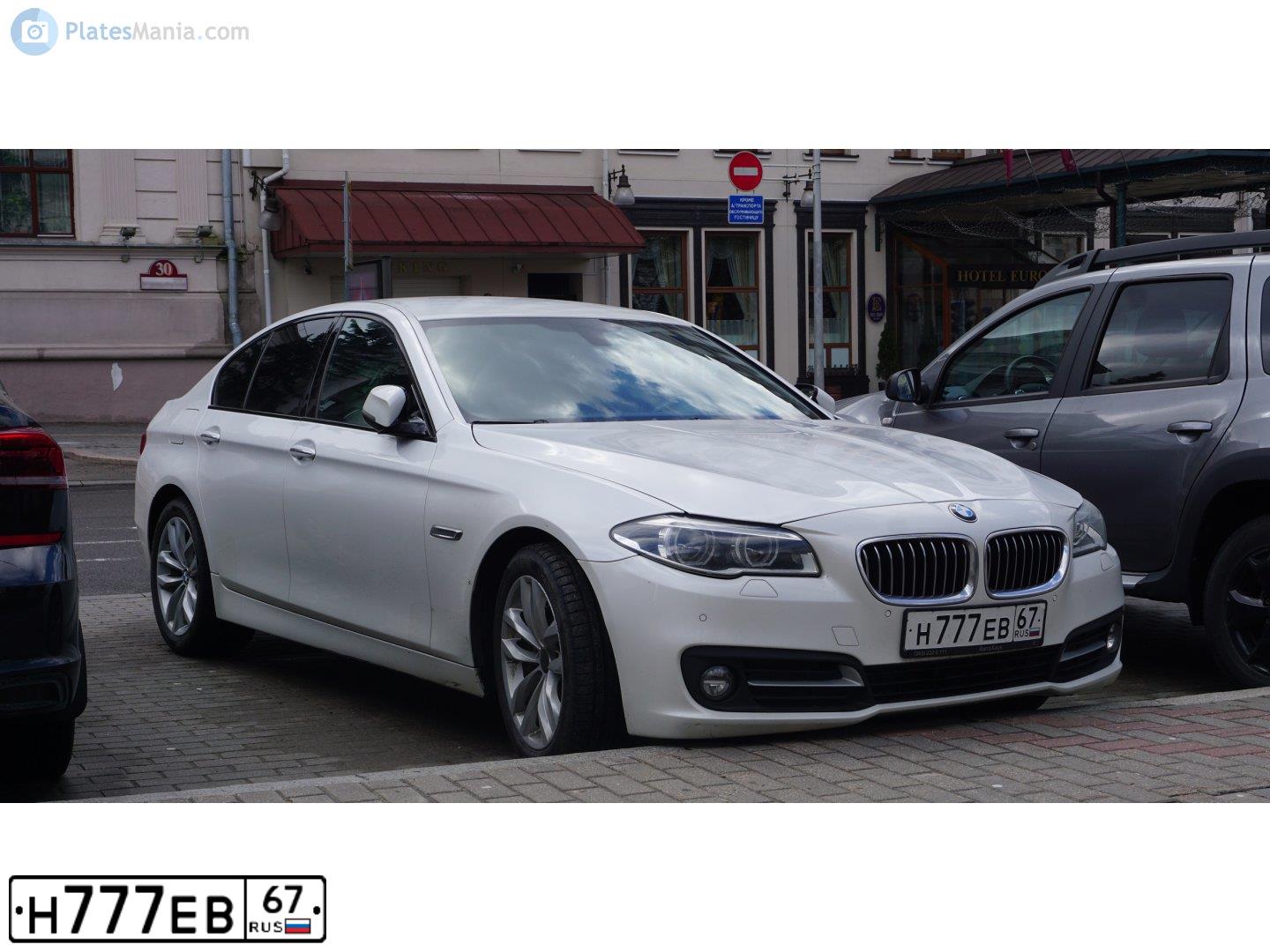 Фото автомобиля BMW X5, 2010 — госномер Н777ЕВ67. Цвет: ЧЕРНЫЙ