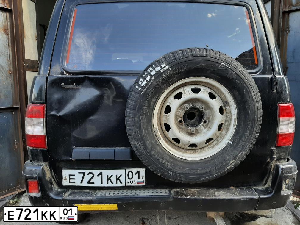 Фото автомобиля UAZ 3163 PATRIOT, 2010 — госномер А951НЕ193. Цвет: ЧЕРНЫЙ МЕТАЛЛИК