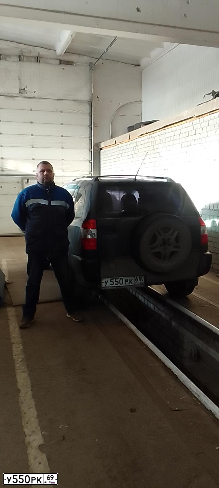 Фото автомобиля CHERY TIGGO, 2007 — госномер О985МЕ69. Цвет: СИНИЙ