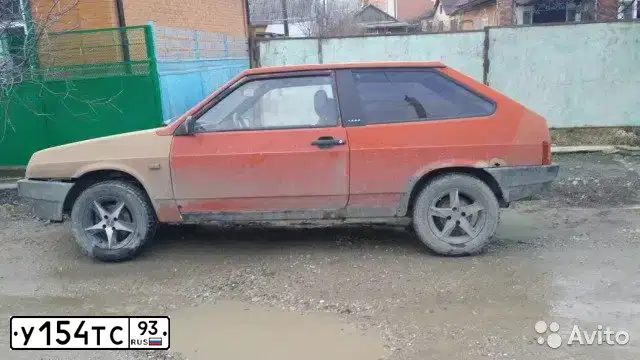 Фото автомобиля ВАЗ2108, 1986 — госномер Т015ОН93. Цвет: КОРРИДА