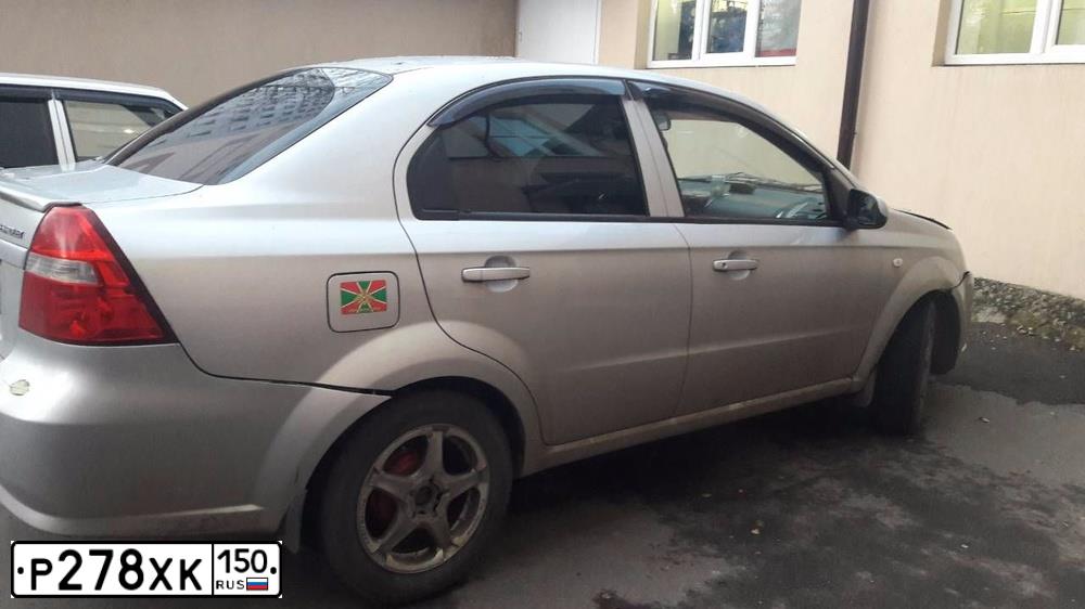 Фото автомобиля CHEVROLET T AVEO, 2007 — госномер К922ТЕ13. Цвет: Серебристый