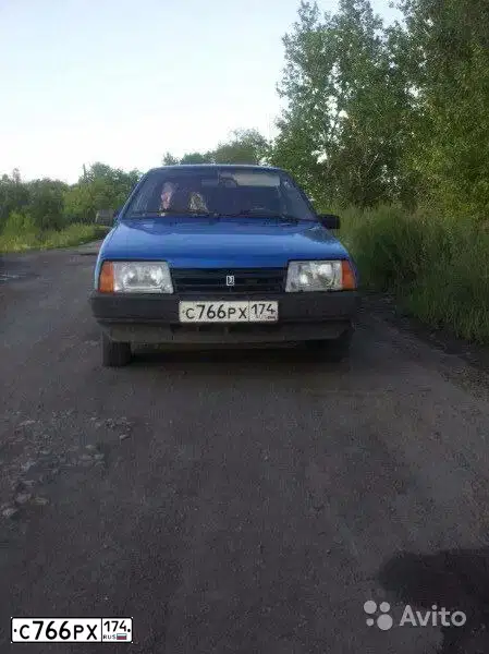 Фото автомобиля LADA 2109 SAMARA, 2000 — госномер Р502НЕ99. Цвет: Сине-зеленый