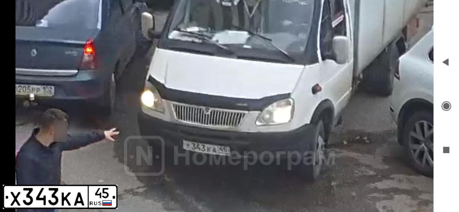 Фото автомобиля GAZ 3302 EL, 2009 — госномер Х343КА45. Цвет: БЕЛЫЙ
