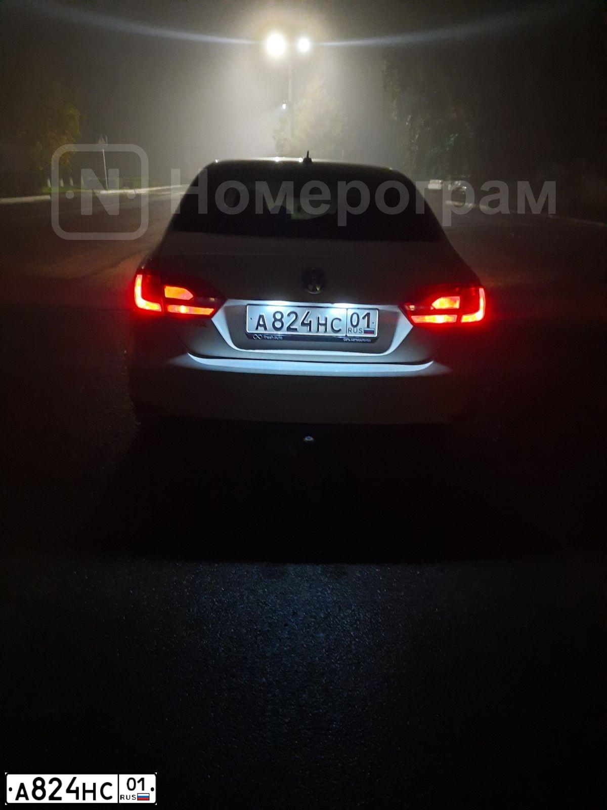 Фото автомобиля ФОЛЬКСВАГЕН ДЖЕТТА, 2012 — госномер М648НС126. Цвет: Белый