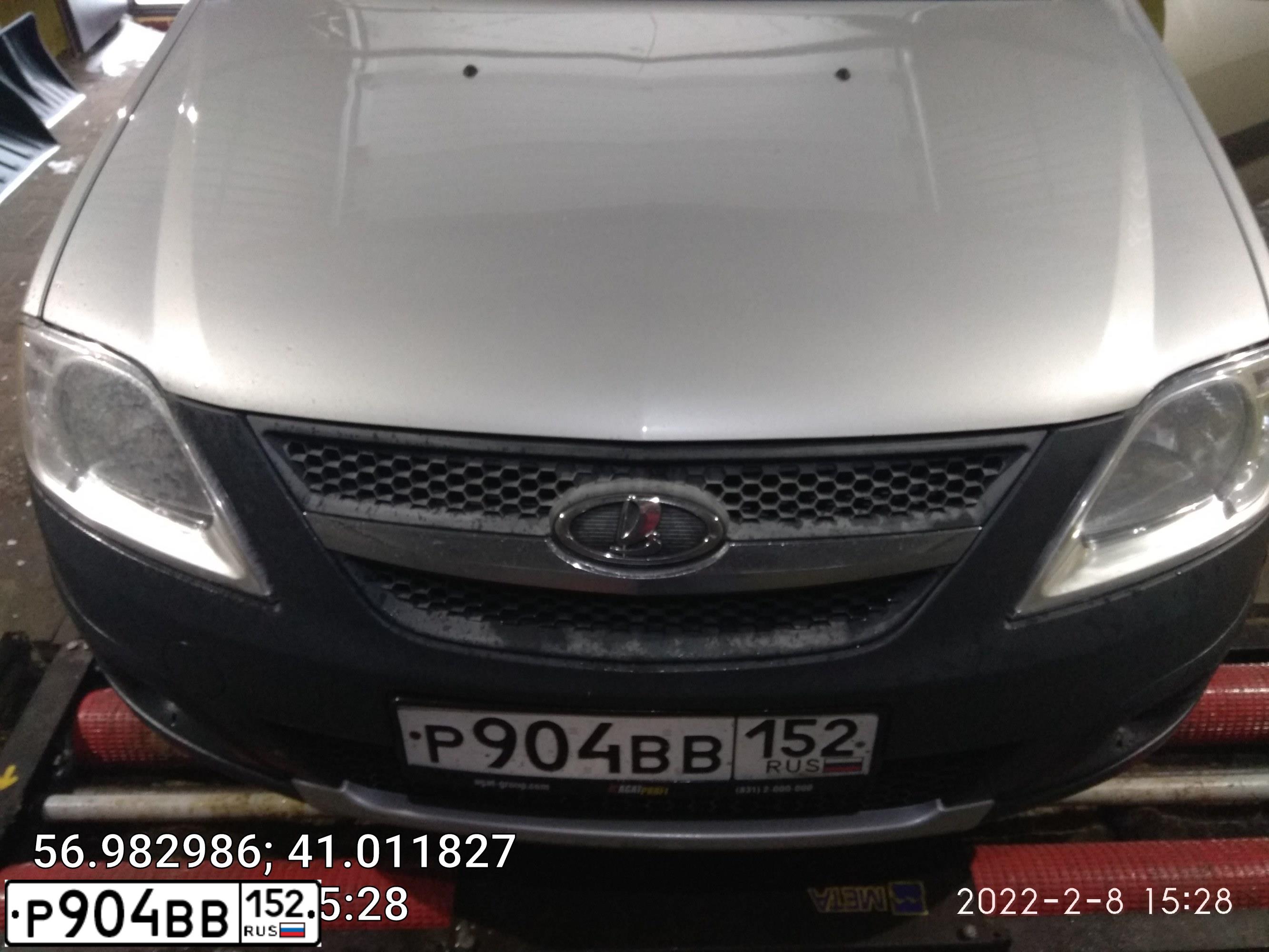 Фото автомобиля LADA LARGUS, 2018 — госномер В537НР37