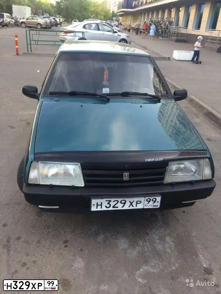 Фото автомобиля LADA 2109 SAMARA, 2000 — госномер Р451СР790. Цвет: СЕРЕБРИСТО ЗЕЛЕНЫЙ
