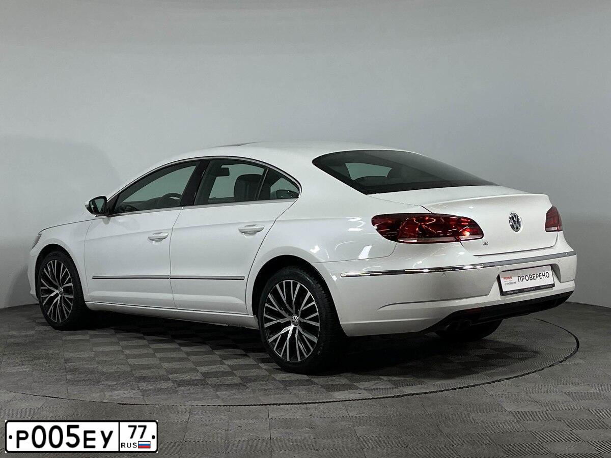 Фото автомобиля VOLKSWAGEN CC, 2013 — госномер Т575АО550. Цвет: Белый