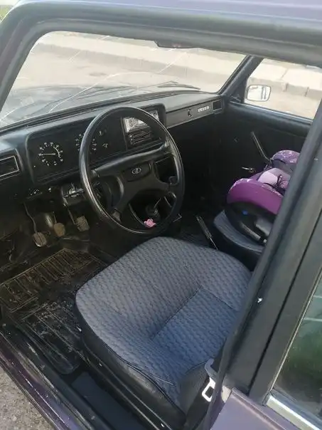 Фото автомобиля LADA 2107, 2004 — госномер У108МО716. Цвет: ФИОЛЕТОВЫЙ