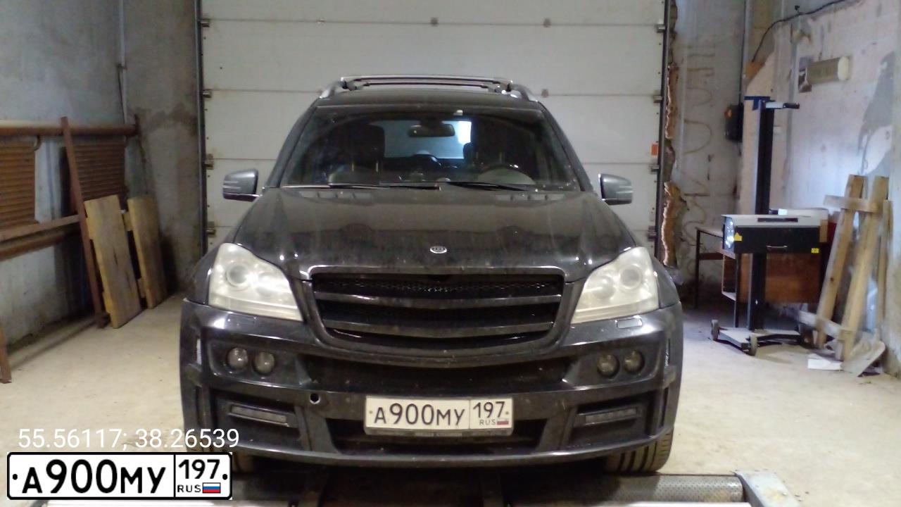 Фото автомобиля MERCEDES GL-KLASSE, 2011 — госномер А900МУ197. Цвет: ЧЕРНЫЙ