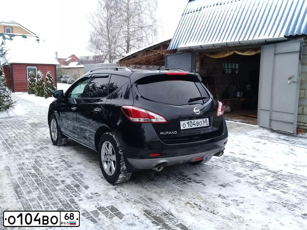 Фото автомобиля NISSAN MURANO, 2011 — госномер Т800АС197. Цвет: ЧЕРНЫЙ