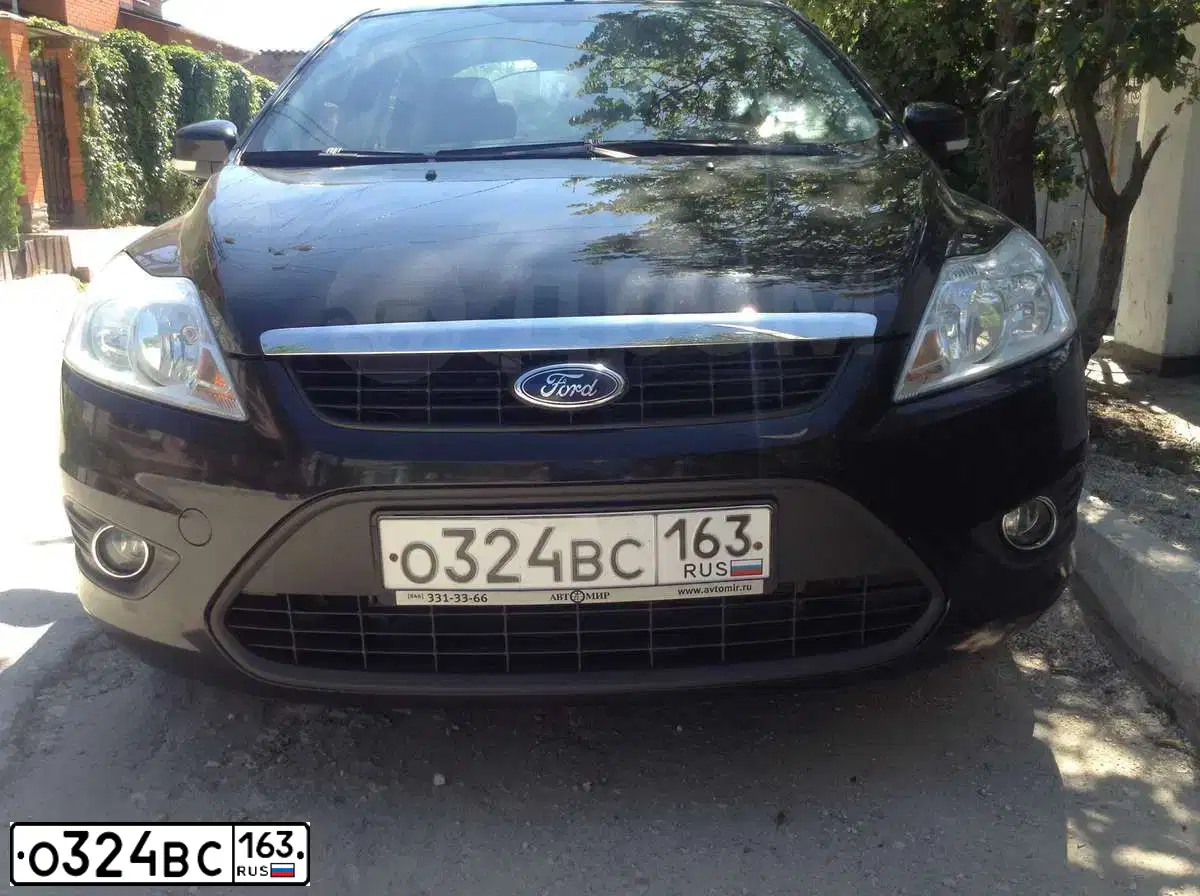 Фото автомобиля FORD FOCUS, 2011 — госномер К065ВТ82. Цвет: ЧЕРНЫЙ