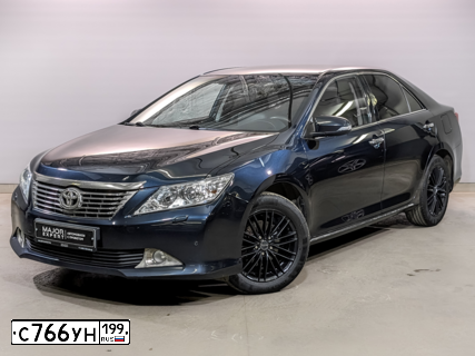 Фото автомобиля TOYOTA CAMRY, 2009 — госномер М021ОР21. Цвет: ЧЕРНЫЙ