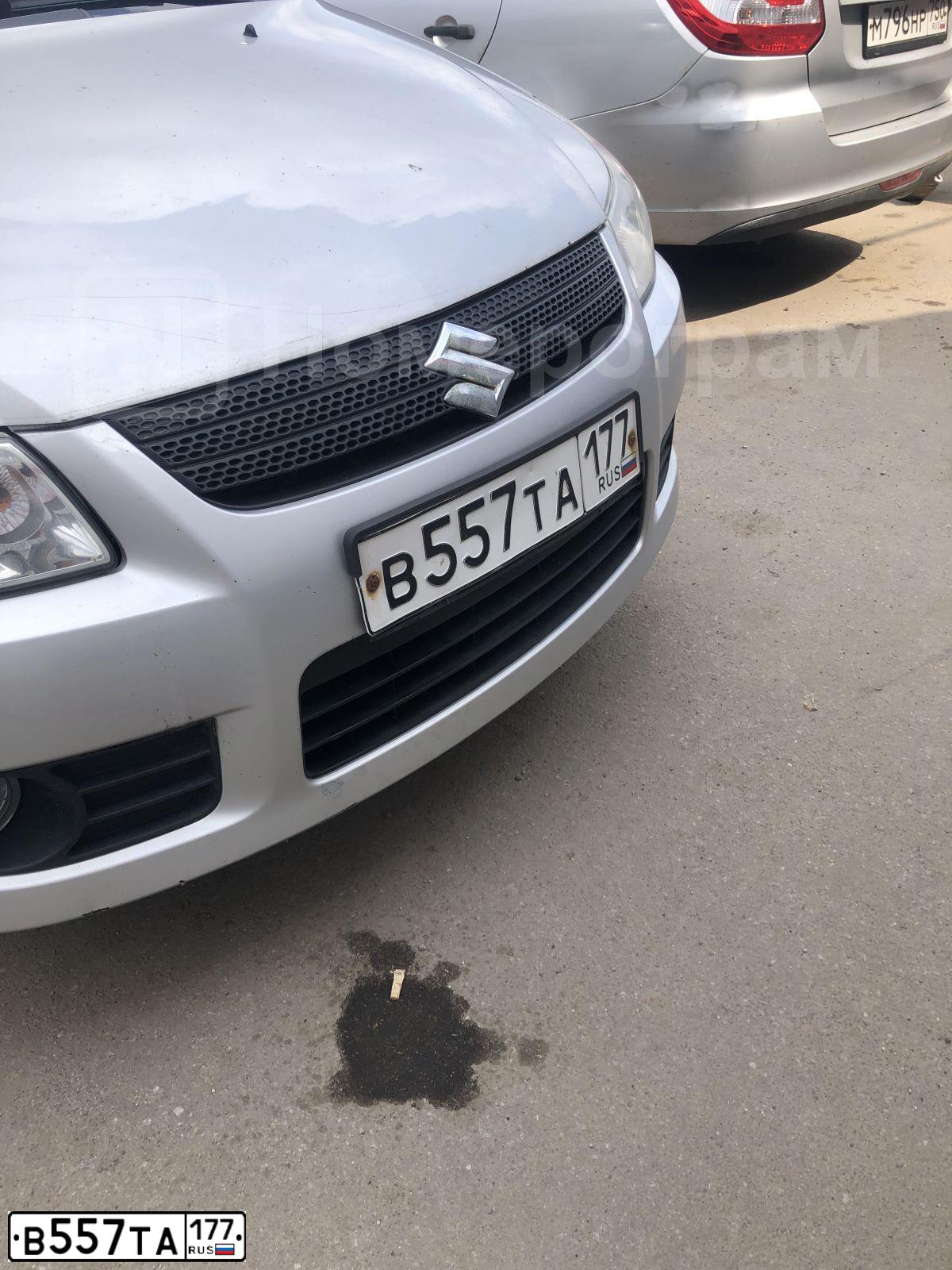 Фото автомобиля SUZUKI SX 4, 2007 — госномер В557ТА177. Цвет: СЕРЫЙ МЕТАЛЛИК