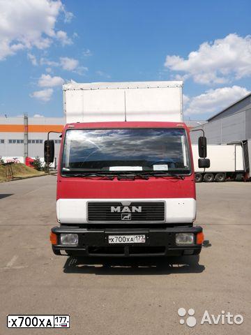Фото автомобиля MAN LE 8.XXX /4X2/, 2003 — госномер У861МВ71. Цвет: Красный