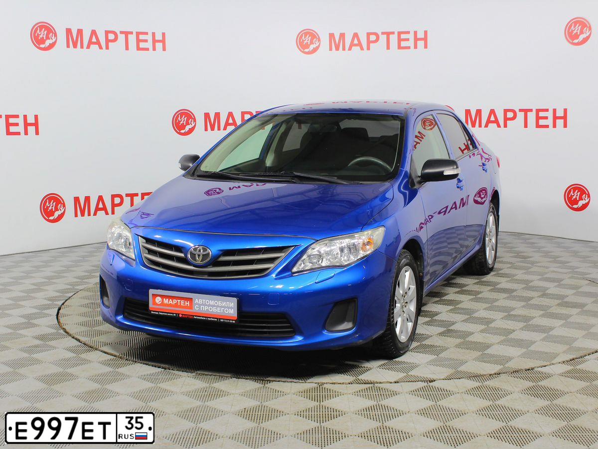 Фото автомобиля TOYOTA COROLLA, 2010 — госномер Е997ЕТ35