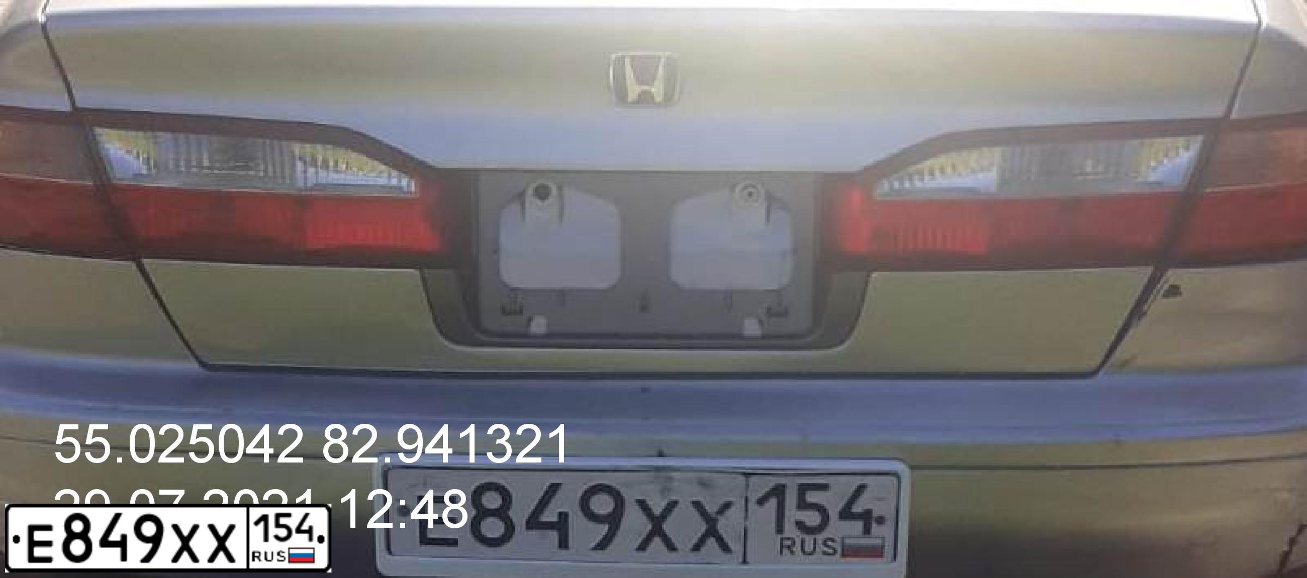 Фото автомобиля HONDA TORNEO, 2000 — госномер М783ХХ154