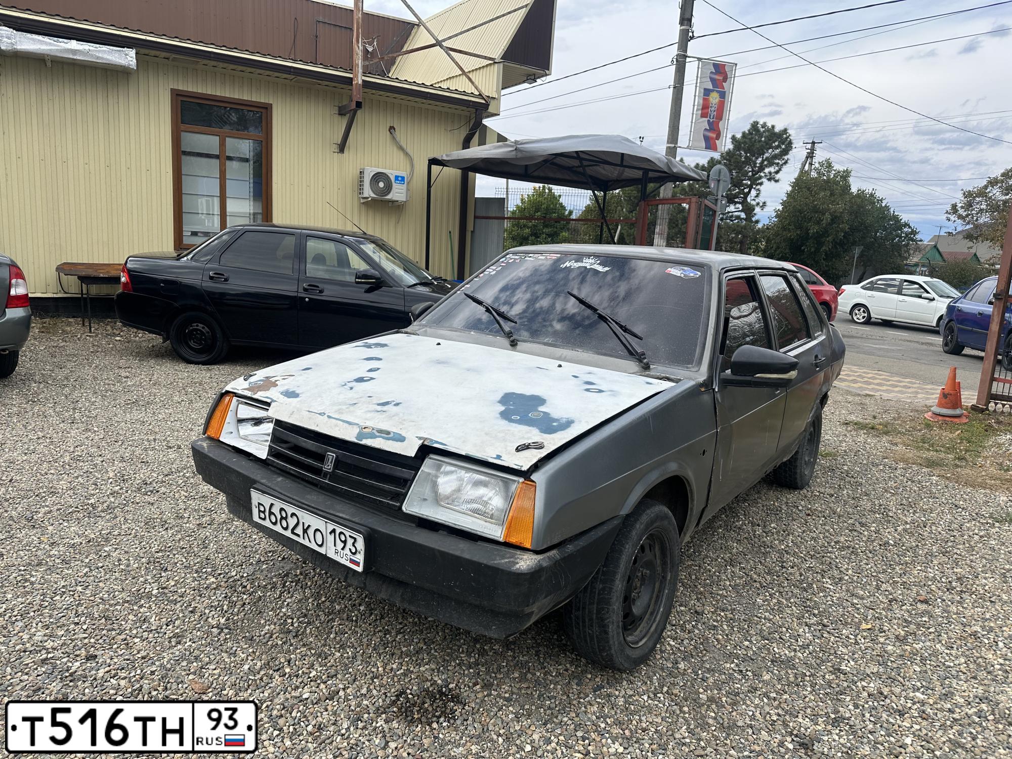 Фото автомобиля LADA 2109 SAMARA, 1996 — госномер Т516ТН93. Цвет: ИЗУМРУДНЫЙ