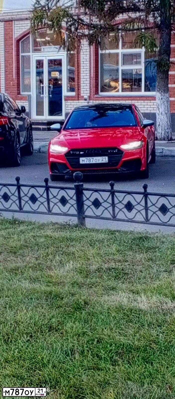 Фото автомобиля KIA CEE'D, 2007 — госномер М787ОУ21. Цвет: синий