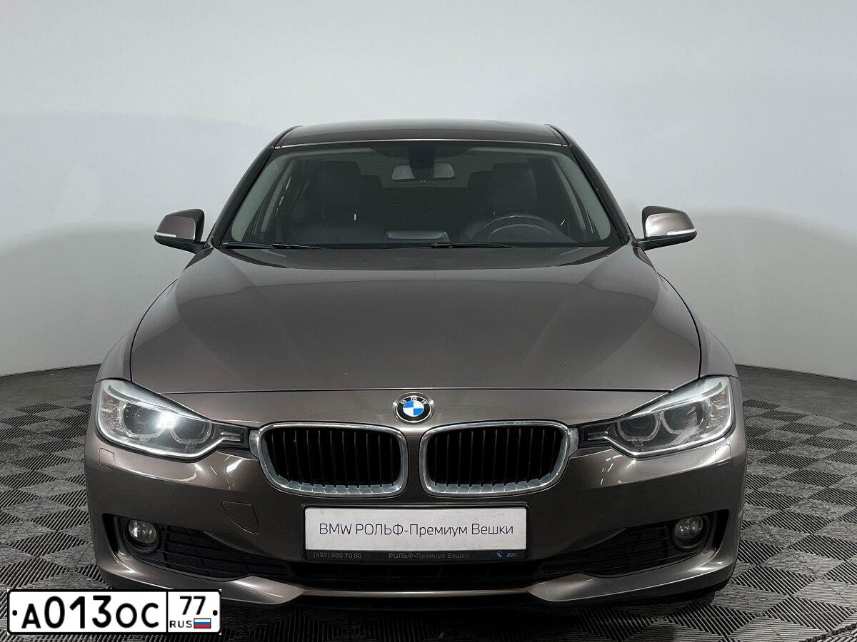 Фото автомобиля BMW W SERIE 3, 2013 — госномер К556ТХ790. Цвет: КОРИЧНЕВЫЙ