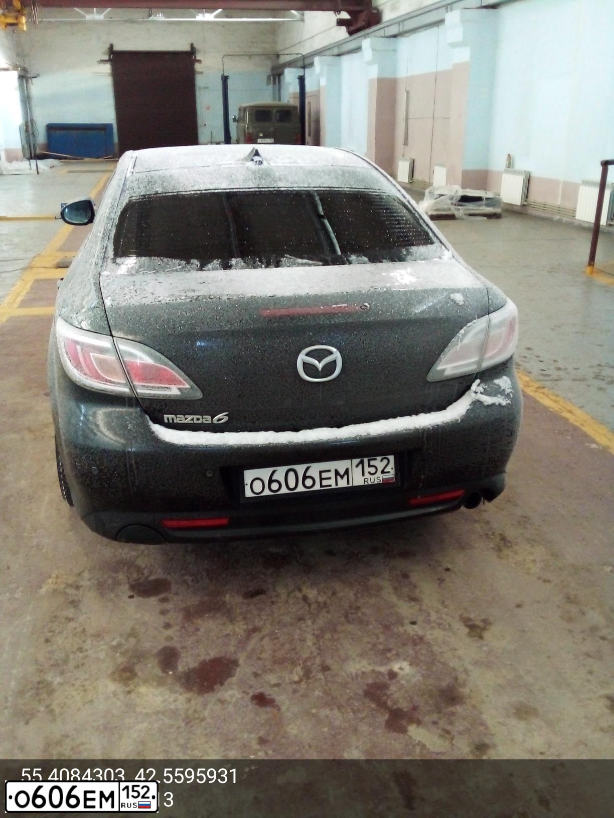 Фото автомобиля MAZDA 6, 2010 — госномер Н363МХ37. Цвет: ЧЕРНЫЙ