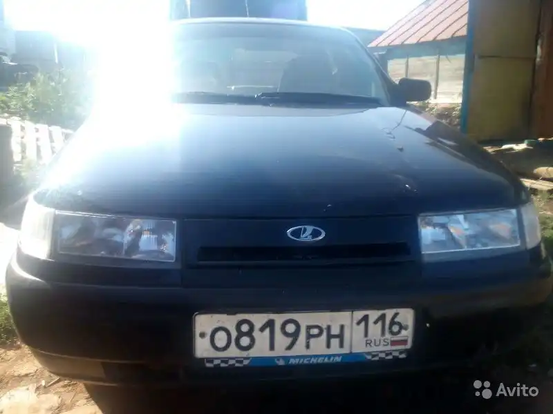 Фото автомобиля LADA 2112 LADA, 2005 — госномер М410МХ716. Цвет: ГРАФИТОВЫЙ МЕТАЛЛИК