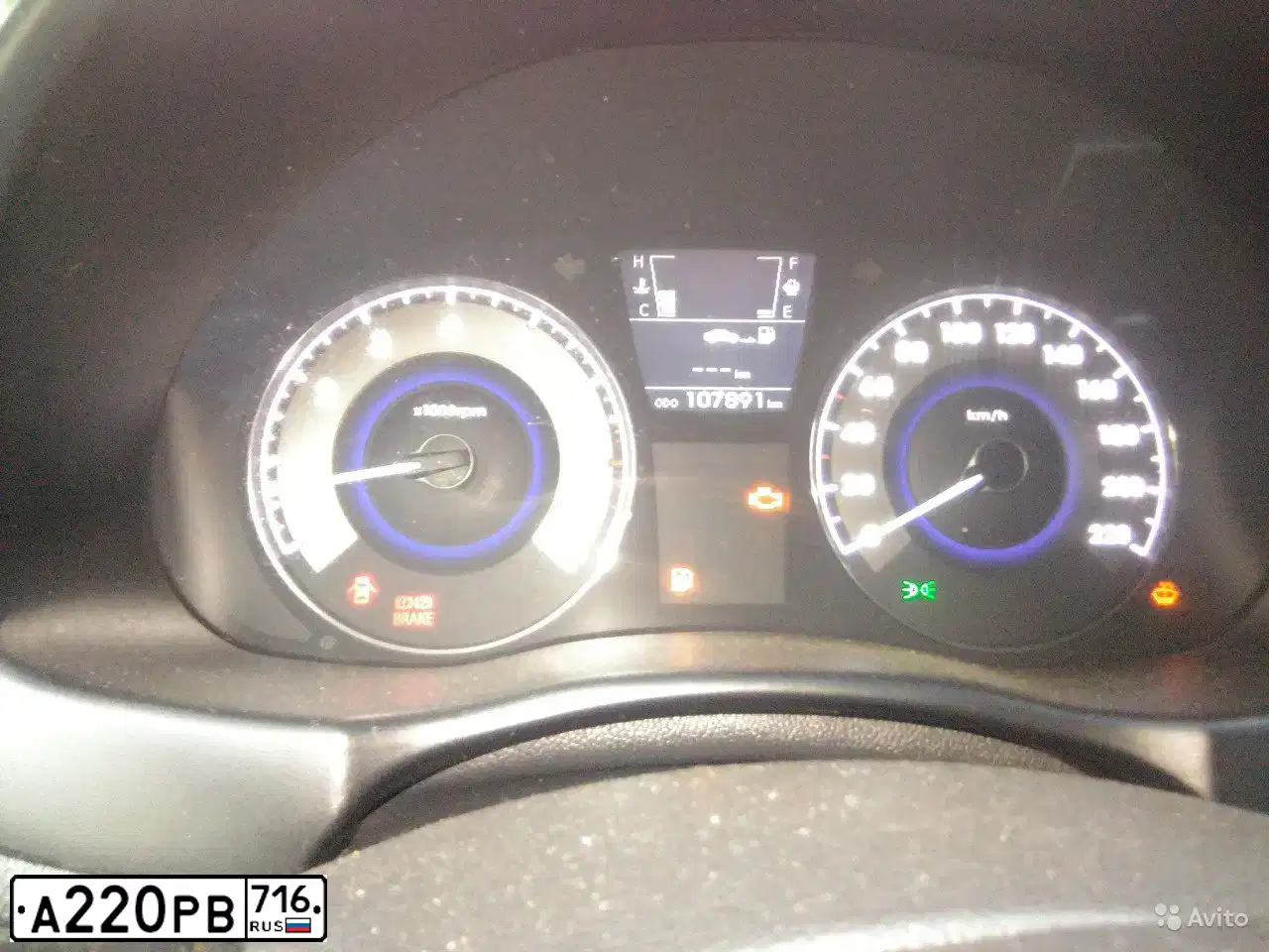 Фото автомобиля HYUNDAI SOLARIS, 2011 — госномер А530СР43. Цвет: ЧЕРНЫЙ