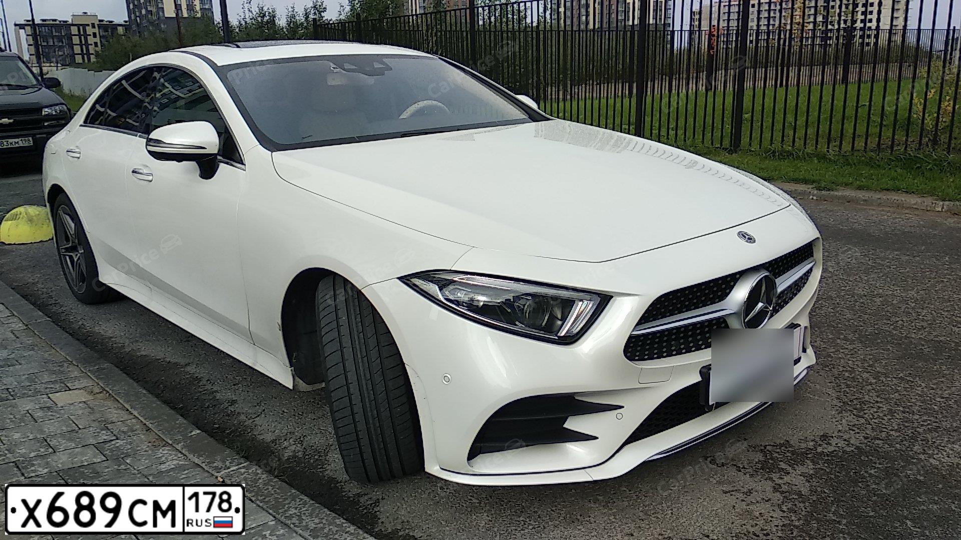 Фото автомобиля MERCEDES CLS-KLASSE, 2013 — госномер К737ОХ198. Цвет: СЕРЫЙ
