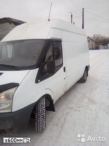 Фото автомобиля FORD TRANSIT, 2007 — госномер Х600ММ174. Цвет: БЕЛЫЙ