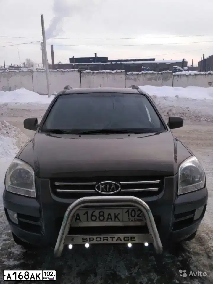 Фото автомобиля KIA SPORTAGE, 2006 — госномер Р554МТ152