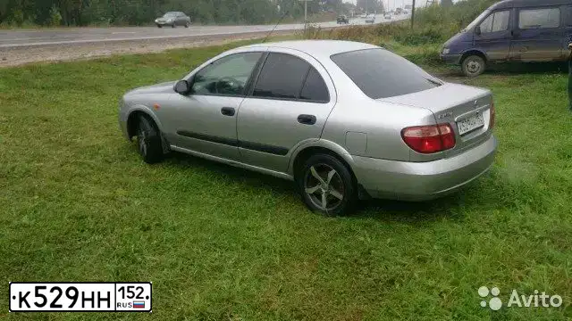 Фото автомобиля NISSAN ALMERA, 2004 — госномер К529НН152. Цвет: СВЕТЛО-СЕРЫЙ