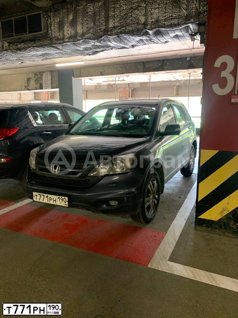 Фото автомобиля HONDA CR-V, 2012 — госномер Т771РН190. Цвет: СЕРЫЙ ТЕМНЫЙ