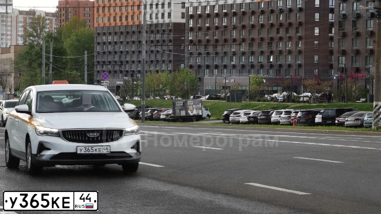 Фото автомобиля GEELY EMGRAND EC7, 2023 — госномер У365КЕ44