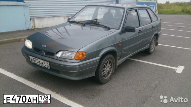 Фото автомобиля LADA 2114 SAMARA, 2011 — госномер Е470АН178. Цвет: СРЕДНИЙ СЕРО-ЗЕЛЕНЫЙ МЕТ.