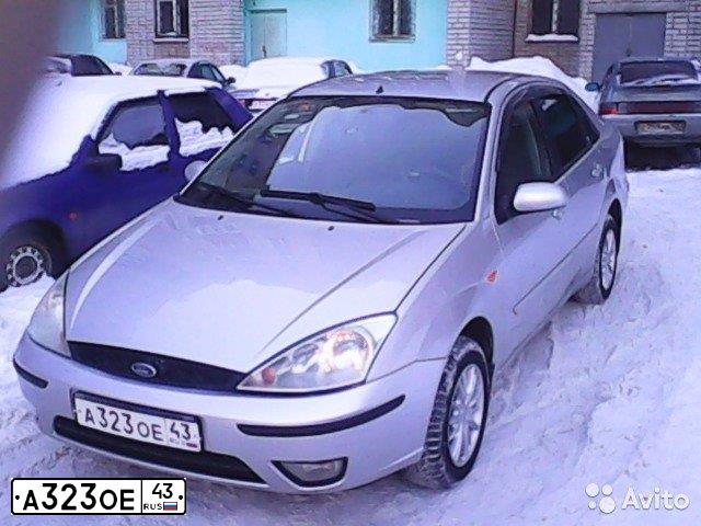 Фото автомобиля FORD FOCUS, 2003 — госномер А323ОН43. Цвет: СЕРЕБРИСТЫЙ