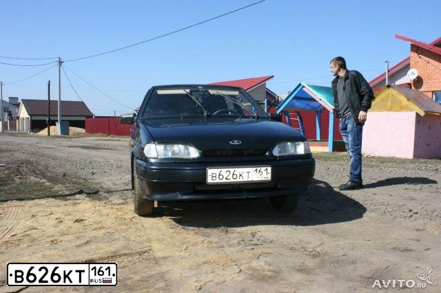 Фото автомобиля LADA 2114 SAMARA, 2008 — госномер В626КТ161. Цвет: ГРАФИТОВЫЙ МЕТАЛЛИК