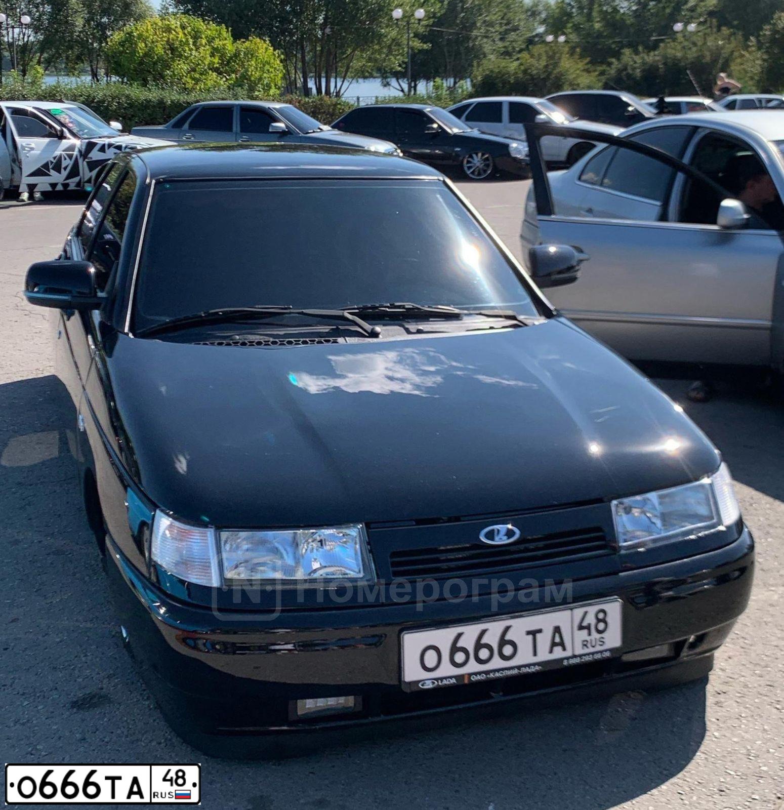 Фото автомобиля DAEWOO NEXIA, 2005 — госномер О666ТА48. Цвет: СПЕЛАЯ ВИШНЯ