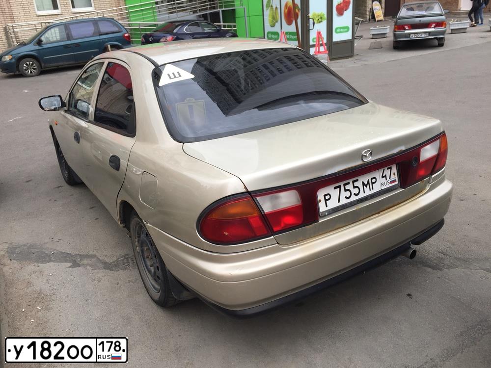 Фото автомобиля NISSAN TEANA, 2007 — госномер У182ОО178. Цвет: ЧЕРНЫЙ
