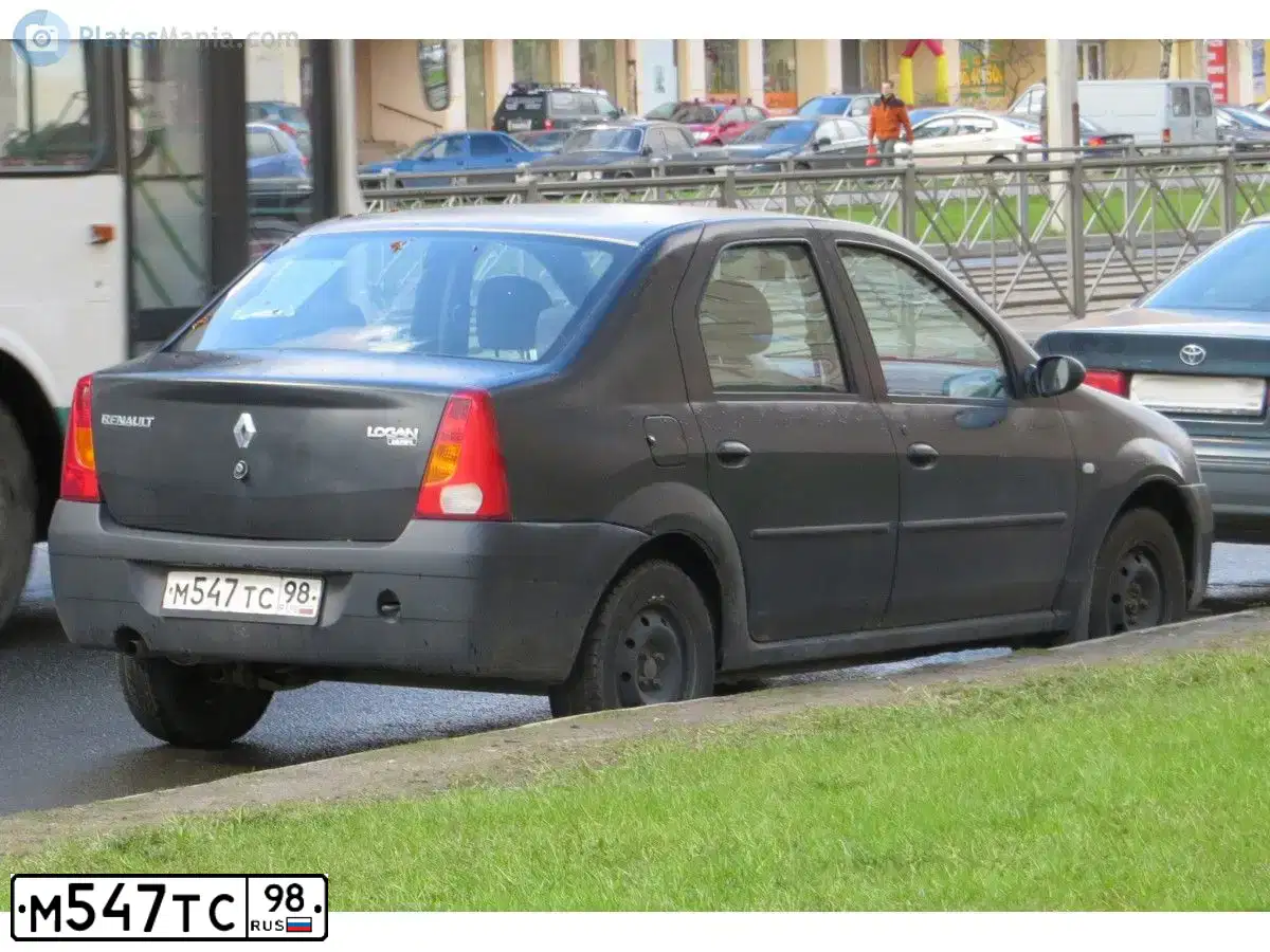 Фото автомобиля RENAULT LOGAN SR, 2006 — госномер К969НР147