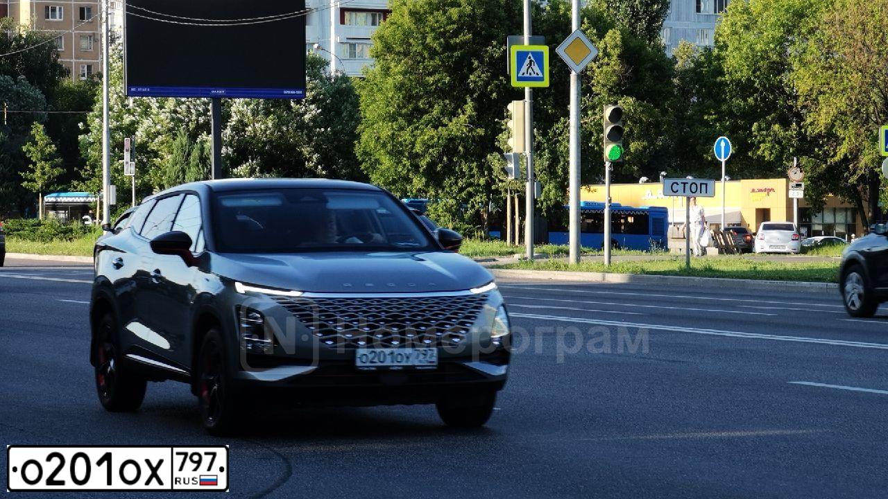 Фото автомобиля VAZ ЛАДА 4X4 212140, 2023 — госномер О201ОХ797. Цвет: ЧЕРНЫЙ
