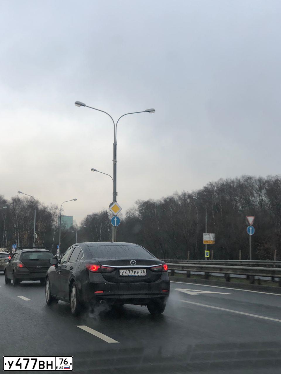 Фото автомобиля MAZDA 6, 2012 — госномер Н257ВМ977. Цвет: ЧЕРНЫЙ
