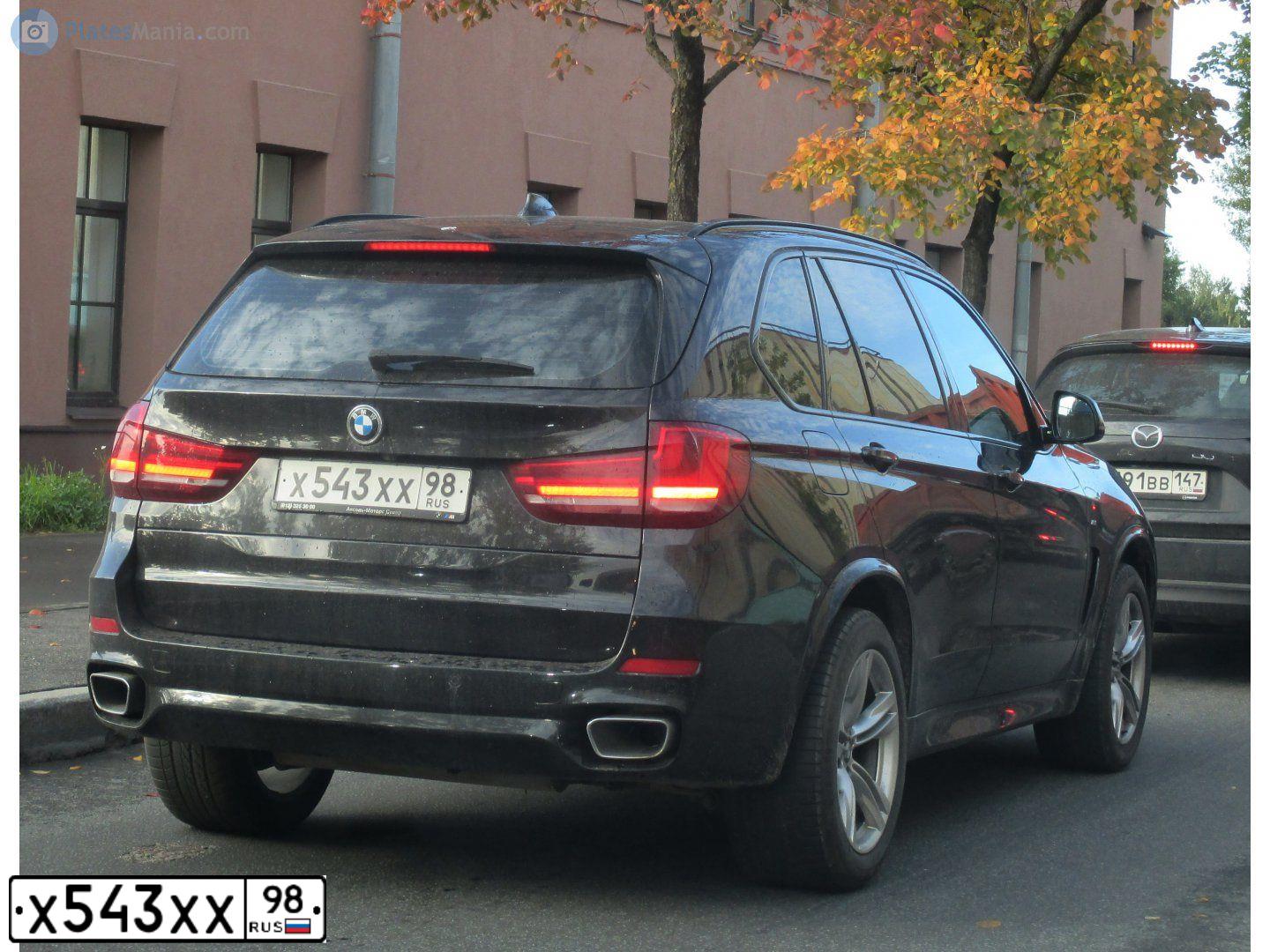 Фото автомобиля BMW W SERIE 5, 2011 — госномер А300АУ178. Цвет: ЧЕРНЫЙ