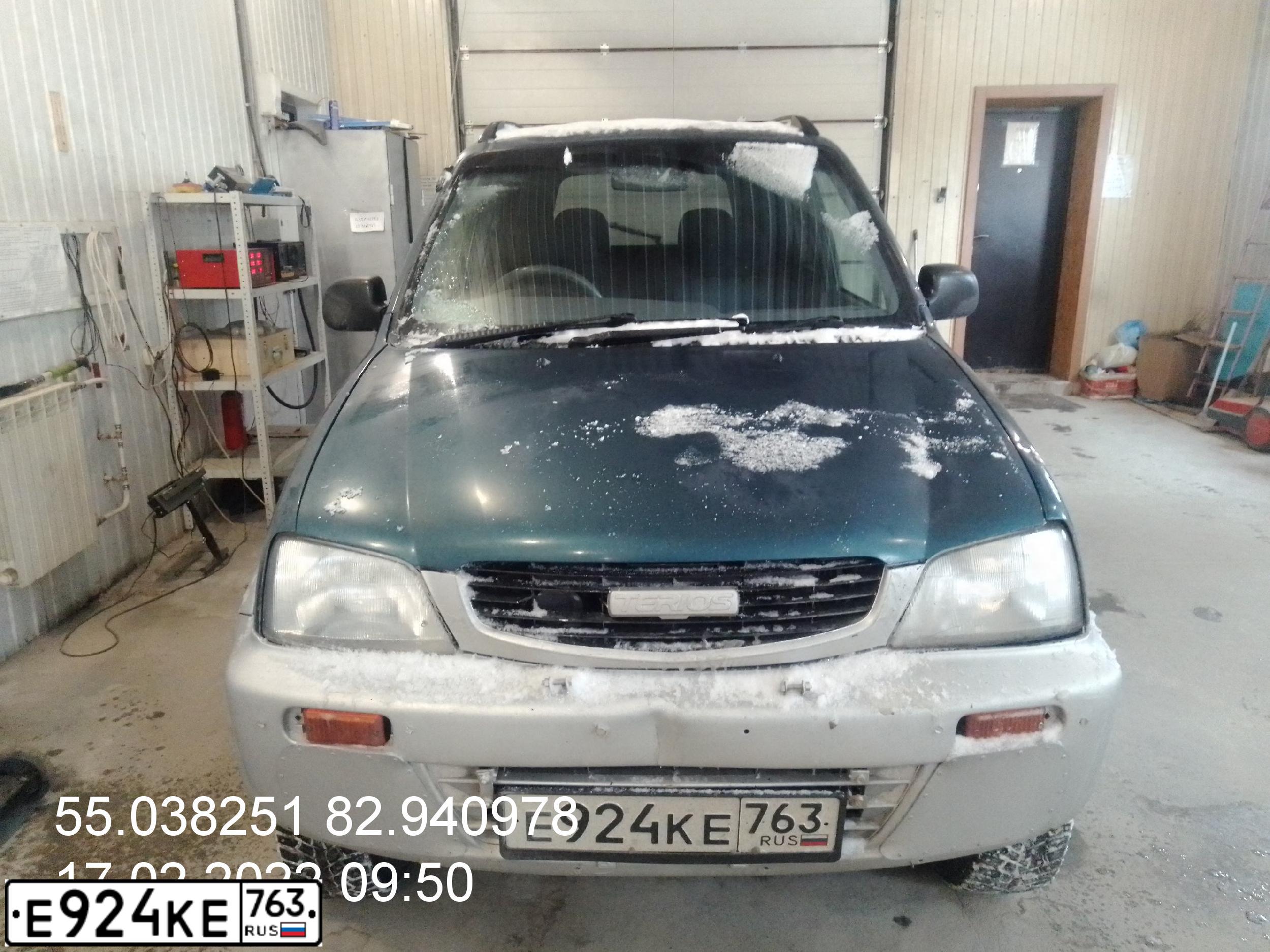 Фото автомобиля DAIHATSU TERIOS, 1997 — госномер Х612СТ55