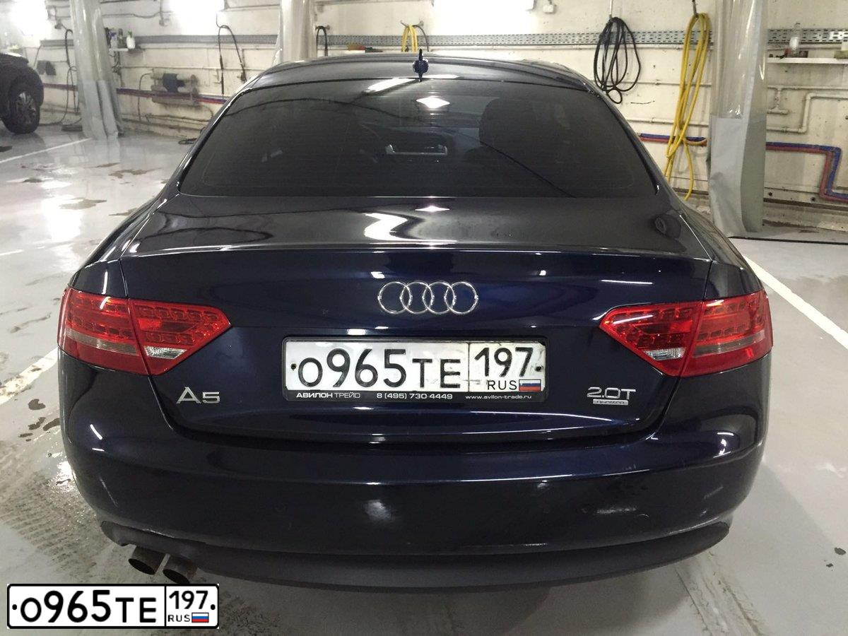 Фото автомобиля AUDI A5, 2009 — госномер Х512ВЕ31. Цвет: БЕЛЫЙ
