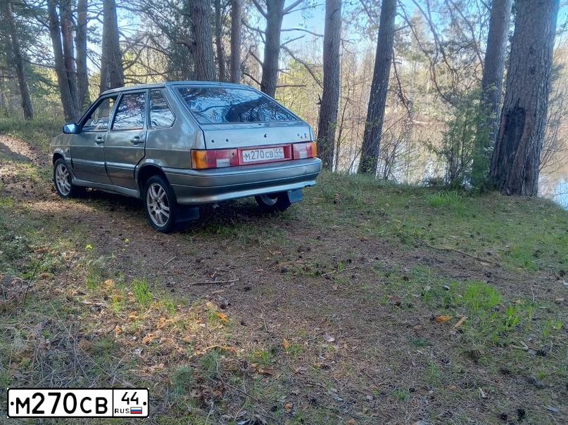 Фото автомобиля LADA 2114 SAMARA, 2007 — госномер О020ХС44. Цвет: СРЕДНИЙ СЕРО-ЗЕЛЕНЫЙ МЕТ.
